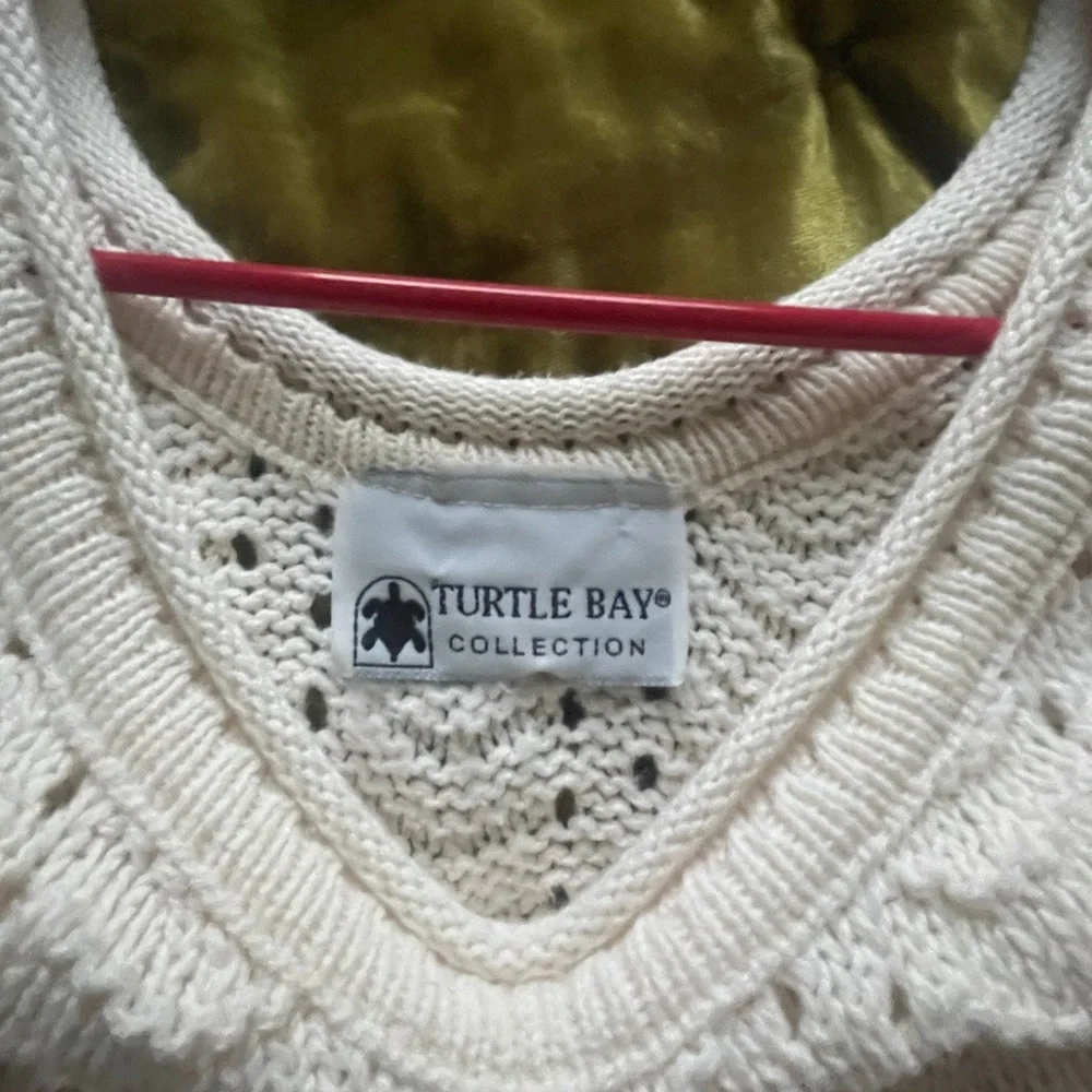 Vintage cream sweater - Picture 4 of 4